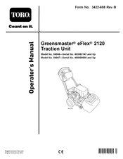 Toro Greensmaster eFlex 2120 04047 Operator's Manual