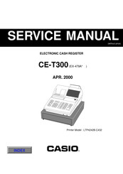 Casio CE-T300 Service Manual