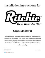 Ritchie OmniMaster 8 Installation Instructions Manual