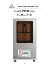 Geeetech DP200 User Manual