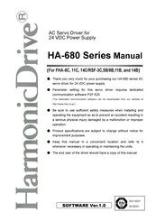 Harmonic Drive HA-680-4B-24 Manual