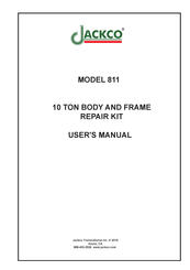 Jackco 811 User Manual