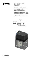 Parker P4BN2 A Series Installation And Setting Instructions Manual