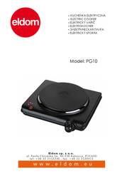 Eldom PG10 User Manual