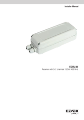 Vimar Elvox ECRU.W Installer Manual