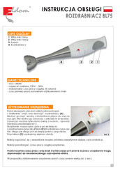 Eldom BL75 Instruction Manual