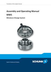 SCHUNK MWS 50 Assembly And Operating Manual