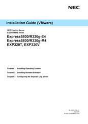 NEC EXP320V Installation Manual