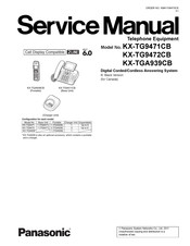 Panasonic KX-TG9472CB Service Manual