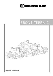 Kongskilde FRONT TERRA-C Operating Instructions Manual
