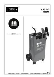 Gude V 421 C Translation Of Original Operating Instructions
