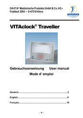 Davita VITAclock Traveller User Manual