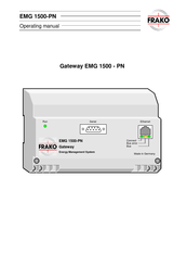 frako EMG 1500-PN Operating Manual