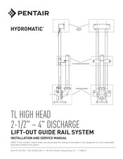 Pentair HYDROMATIC TL33HH-LE Installation And Service Manual