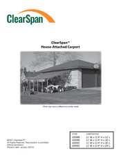 ClearSpan 105589 Instruction Manual