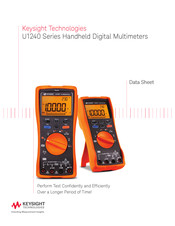 Keysight Technologies U1242C Datasheet