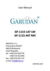 Garudan GF-1115-147 LM User Manual