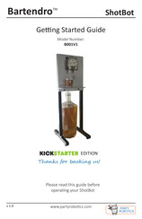 Party Robotics Bartendro B001V1 Getting Started Manual