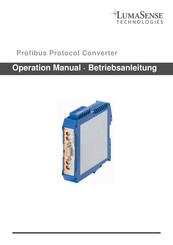 LumaSense technologies Profibus Operation Manual