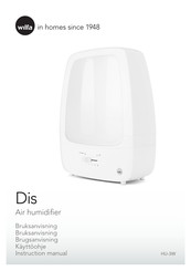 Wilfa Dis HU-3W Instruction Manual