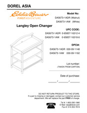 Eddie Bauer Langley Open Changer DA5673-1ADR Assembly Manual