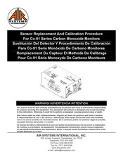 AIR SYSTEMS CO-91 Series Calibration Manual