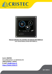 Cristec BAT-MON-3.5 User Manual