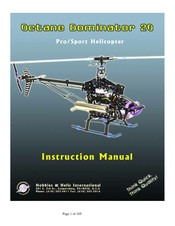 Hobbies & Helis Octane Dominator 20 Instruction Manual