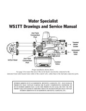 Water Specialist WS1TT Drawings And Service Manual