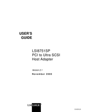 Lsi LSI8751SP User Manual