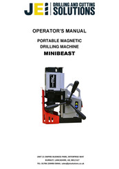 JEI DRILLING & CUTTING SOLUTIONS MINIBEAST Operator's Manual