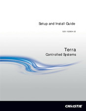 Christie Terra SCO 100 EO Setup And Installation Manual