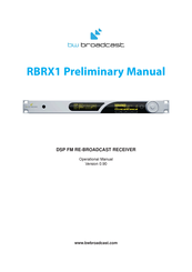 BW Broadcast RBRX1 Preliminary Manual