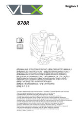 VLX 878R Operator's Manual