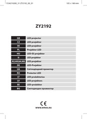 Emos ZY2192 Instruction Manual