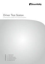 BraunAbility Driver Test Station User Manual