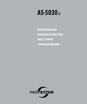 Protector AS-5030.3 Operating Instructions Manual