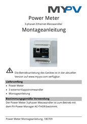 MYPV Power Meter Installation Manual