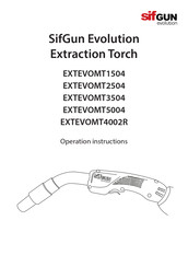 SifGun Evolution EXTEVOMT5004 Operation Instructions Manual