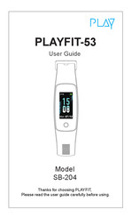 Play PLAYFIT-53 User Manual