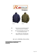 Ribimex RIBITECH PRVESTBV User And Maintenance Manual