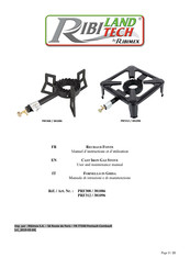 Ribimex RIBILANDTECH PRF308 User And Maintenance Manual
