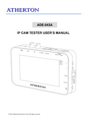 Atherton ADE-043A User Manual