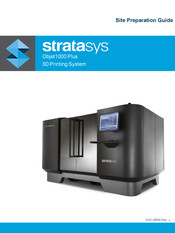 stratasys Objet1000 Plus Site Preparation Manual