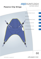 Getinge Arjohuntleigh MAA4000MA Instructions For Use Manual