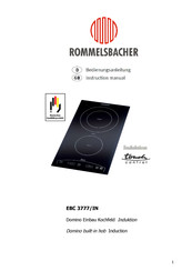 Rommelsbacher EBC3777/IN Instruction Manual
