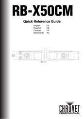 Chauvet RB-X50CM Quick Reference Manual