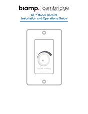 CAMBRIDGE biamp QtRC Installation And Operation Manual