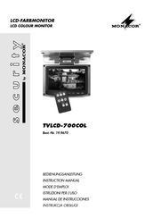 Monacor TVLCD-700COL Instruction Manual