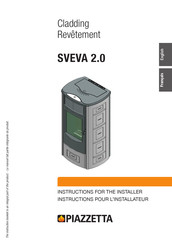 Piazzetta SVEVA 2.0 Instructions For The Installer